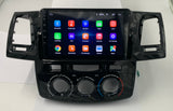 ANDROID MULTIMEDIA SCREEN TO SUIT TOYOTA HILUX N70 2005-2014 BUILT IN CARPLAY/ANDROID AUTO